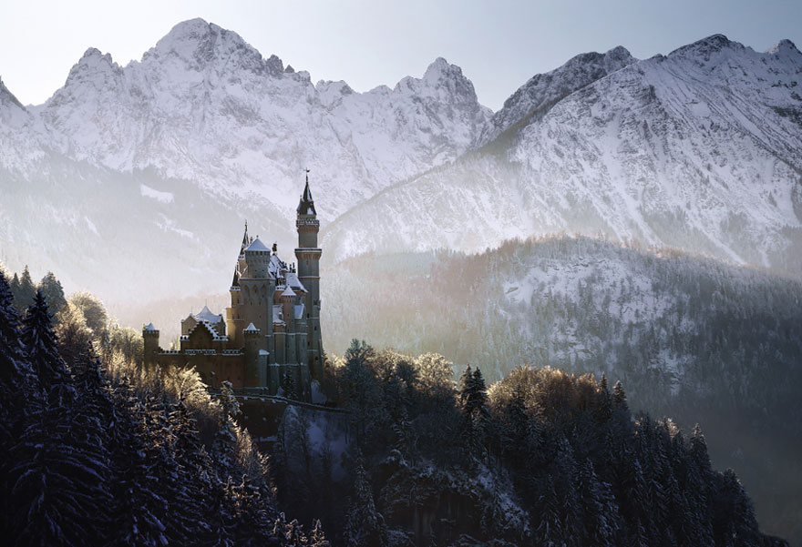 Brothers Grimm-Inspired Fairytale Landscapes By Kilian Schönberger