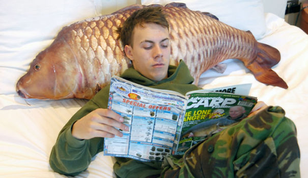 Realistic Fish Pillow
