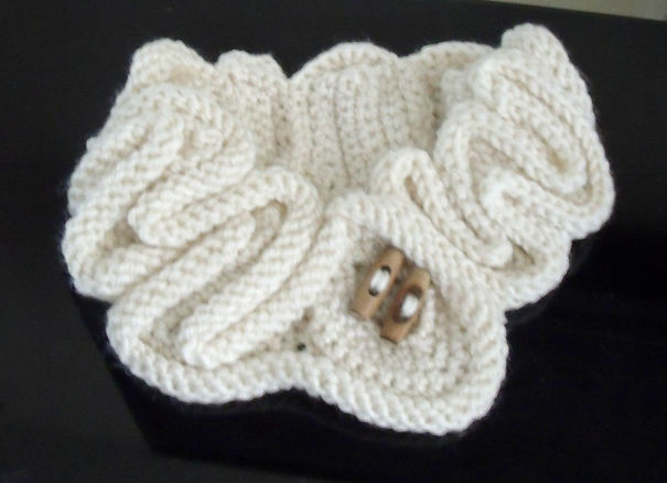 Crochet And Knit Twisted Neck Warmer By Fibreromance.etsy