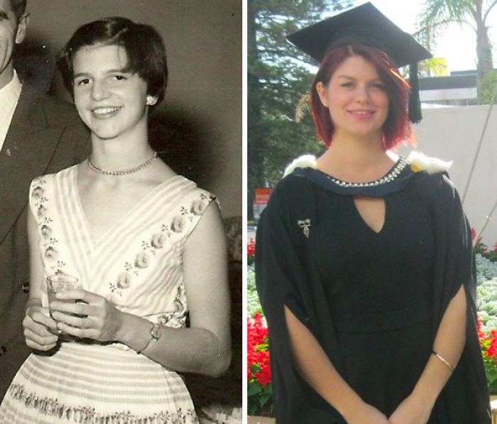 Grandmother And Grandaughter