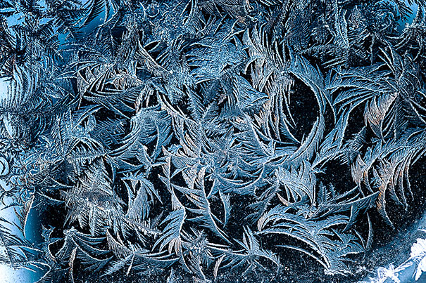 Oc Frost On My Car Window, Looks Like Wings Or Something!
