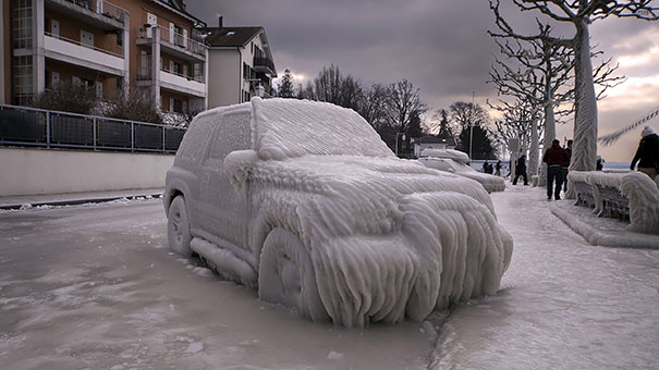 Frozen Car