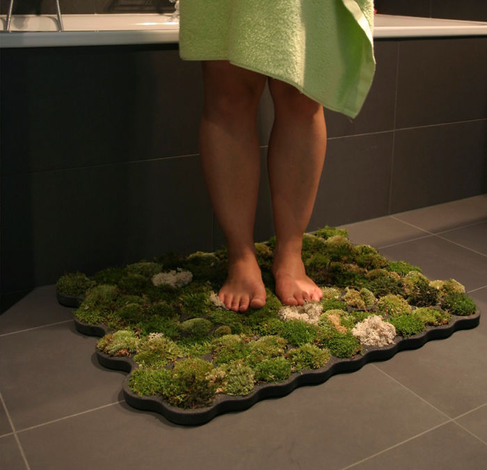 Living Moss Bathmat