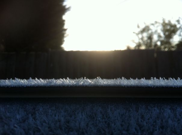 Carpet Of Frost That Covered My Entire Car, So Perfect And Delicate :)