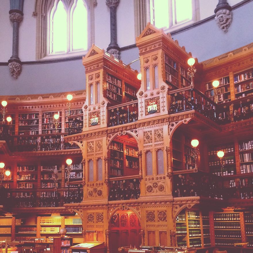 Senate Library, Parliment, Ottawa,ontario, Canada