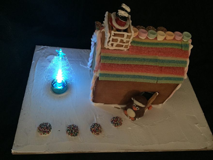 Gingerbread Houses (x7) And Gingerbread Sleighs (x2) For 2014!