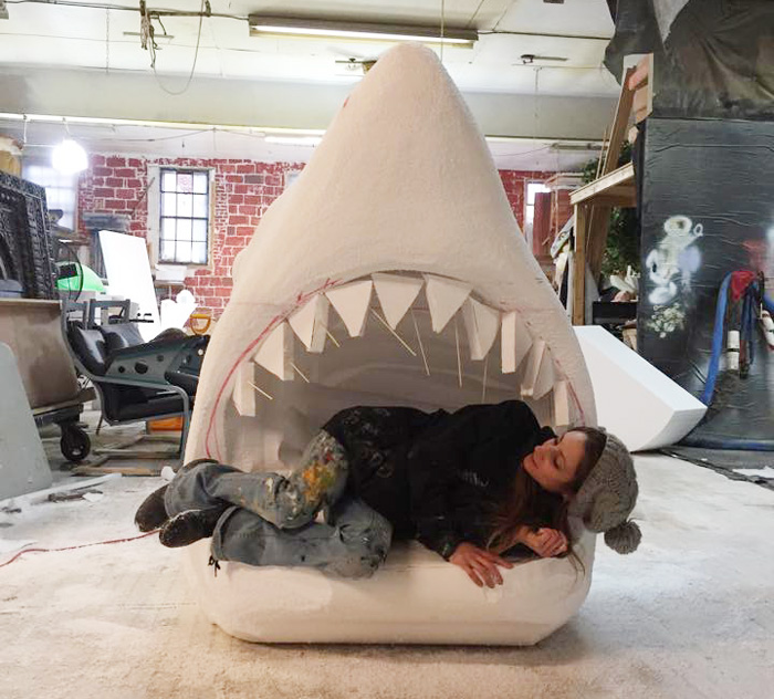 Uncle Makes Jaws-Inspired Crib For His 2-Month-Old Nephew