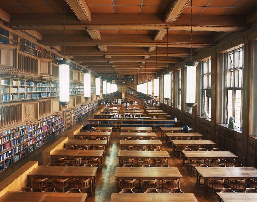 Central University Library, Leuven, Belgium