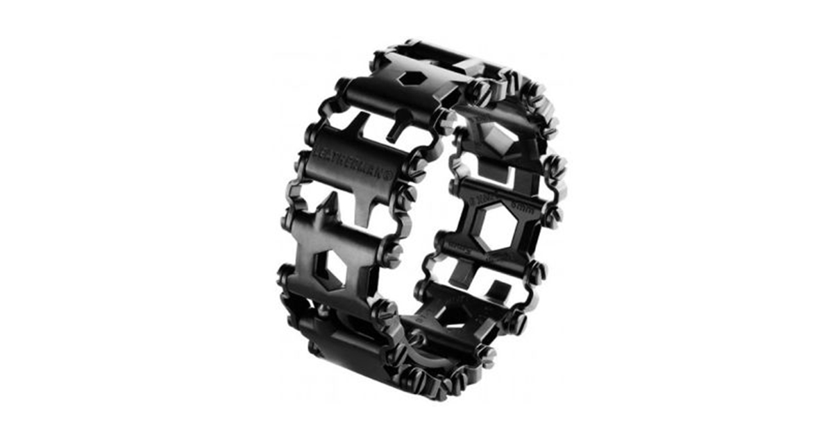 v15.gr-Tread LT Multi Tool Bracelet Black