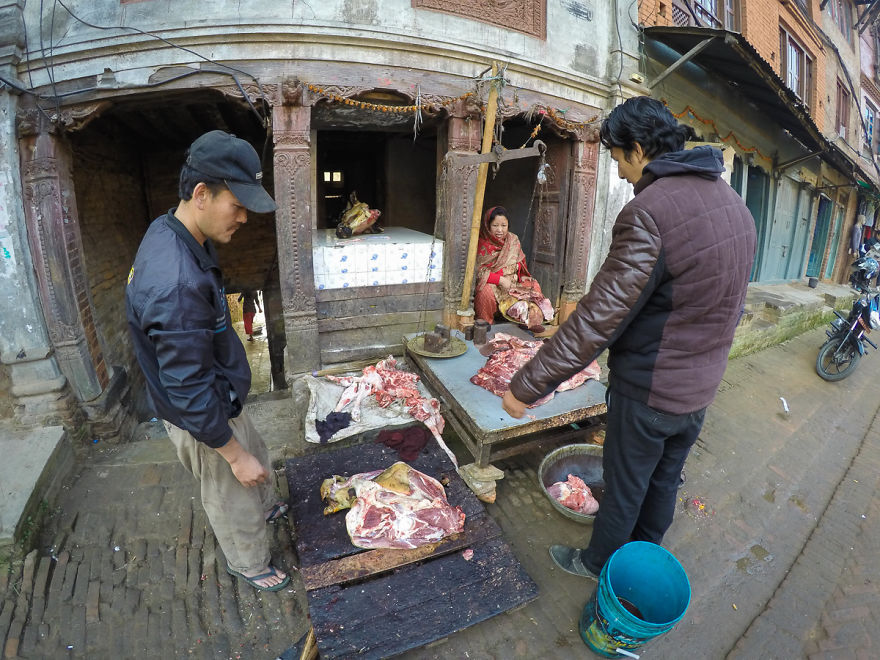 GoPro Photos Of Street Merchants In Nepal, Bhutan and Bangladesh