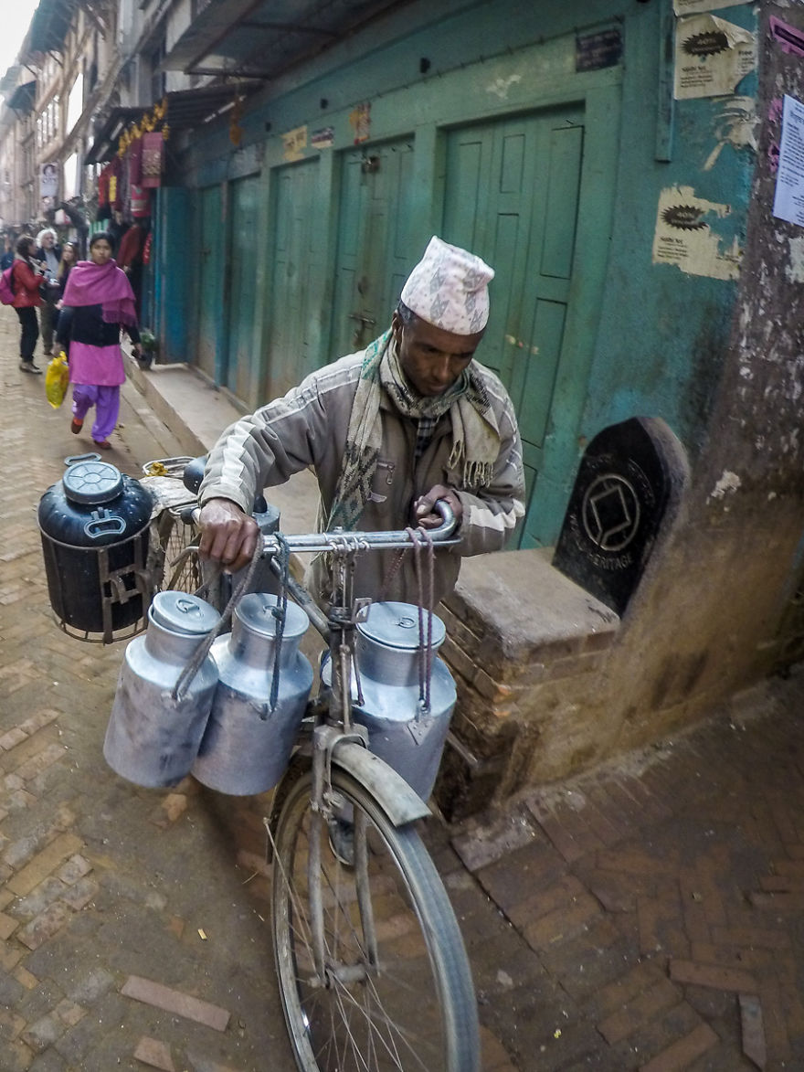 GoPro Photos Of Street Merchants In Nepal, Bhutan and Bangladesh