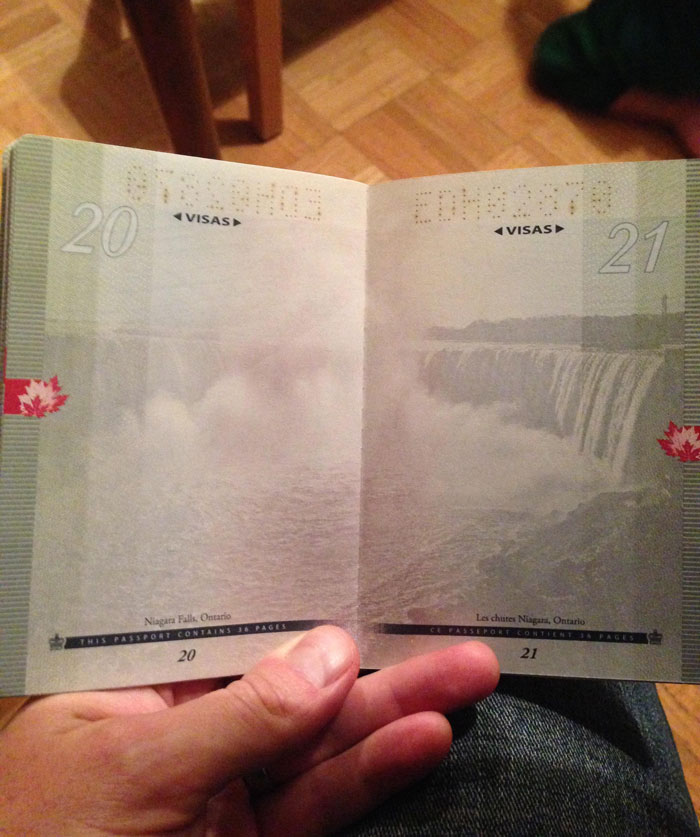 Canada’s New Passport Reveals Hidden Images Under UV Light