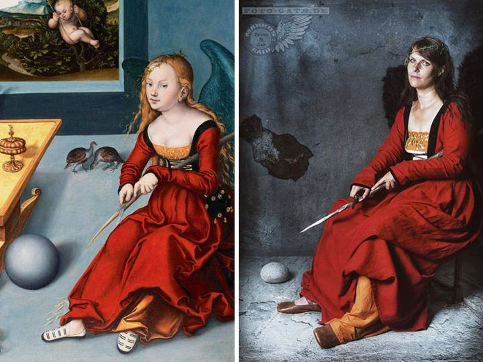 Raising Our Forefathers From The Dead: I Recreate Costumes From Famous Paintings