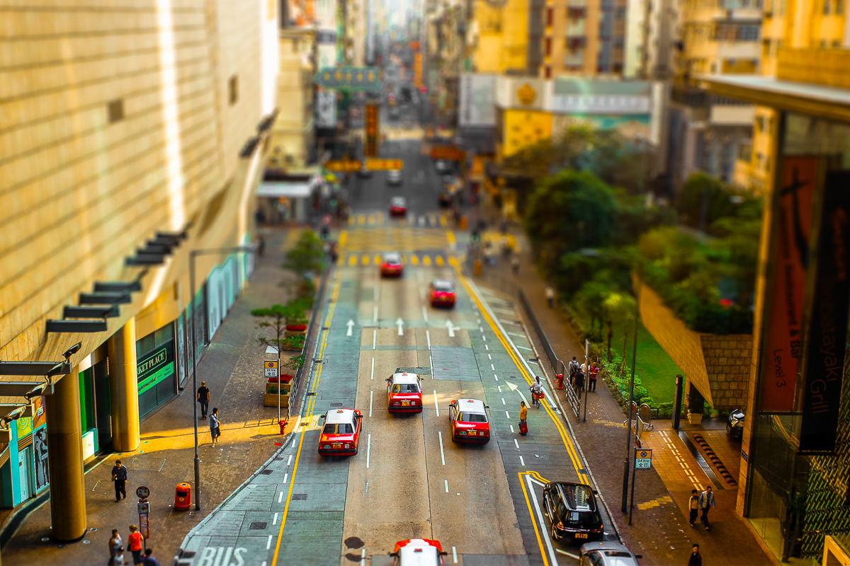 My Tilt-Shift Photos Make Hong Kong Look Like A Miniature Playset
