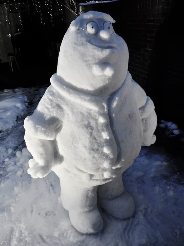 Snow Peter Griffin