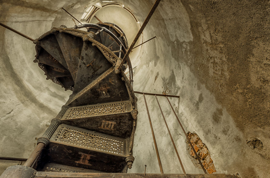 My Photos Of Stairs In Abandoned Buildings That I've Collected Over The Years