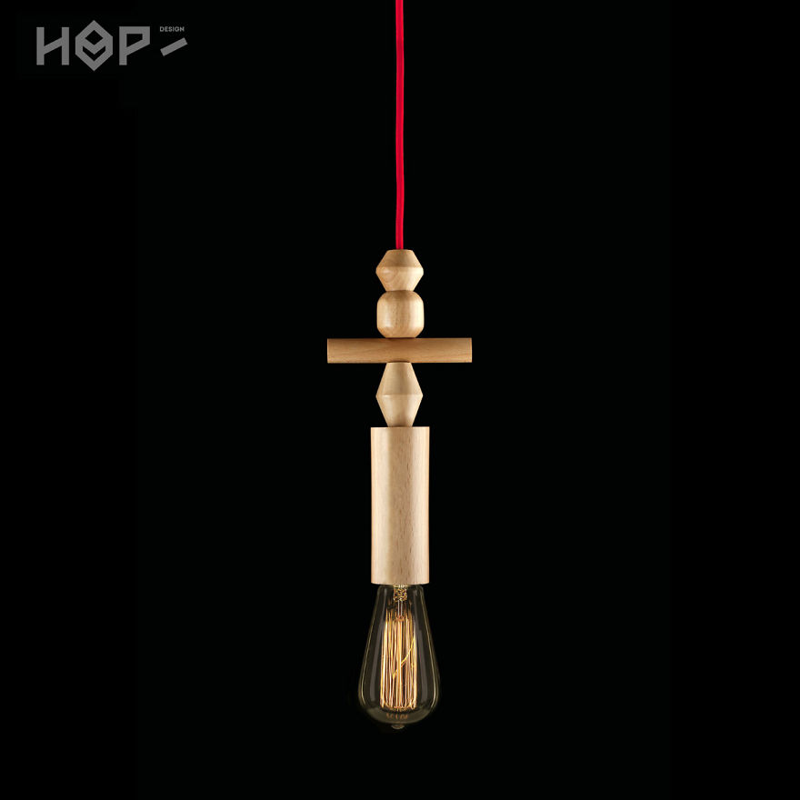 Totem Lamps By Hop Design