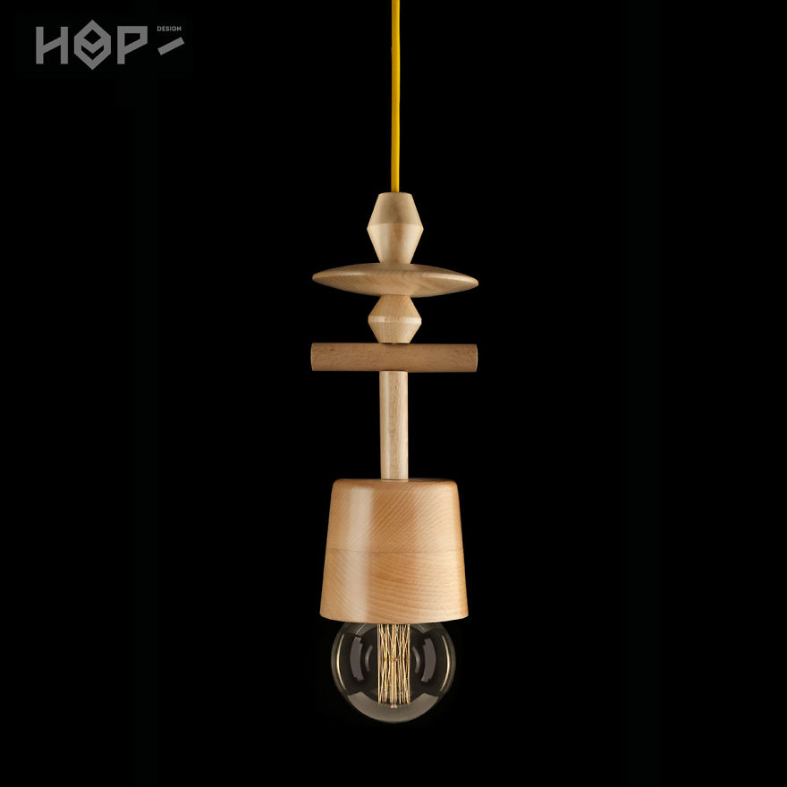 Totem Lamps By Hop Design