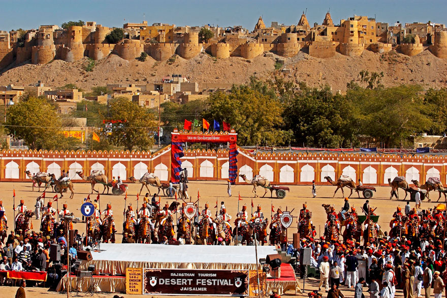 Desert Festival In Jaisalmer (India)