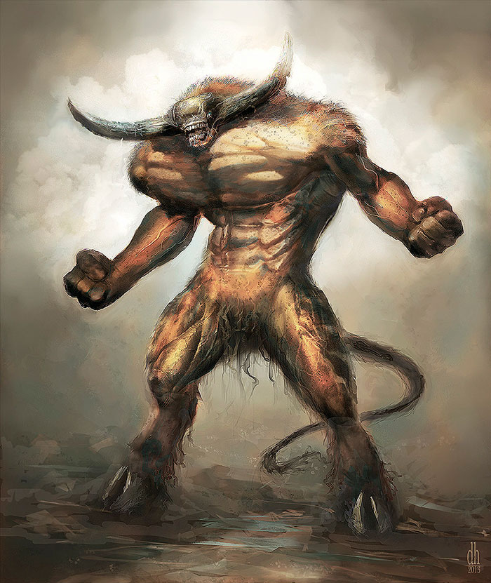 12 Zodiac Signs Reborn As Terrifying Monsters By Damon Hellandbrand