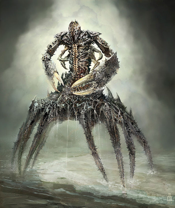 12 Zodiac Signs Reborn As Terrifying Monsters By Damon Hellandbrand
