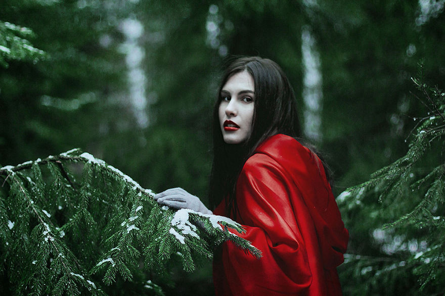 Siberian Photographer Takes Magical Pictures Inspired By Old Legends And Fairytales