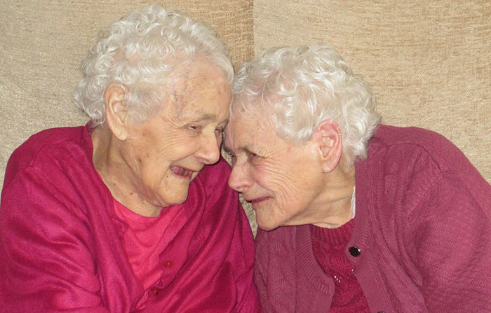 The World’s Oldest Identical Twin Sisters Have Spent 103 Years Taking Care Of Each Other Every Day