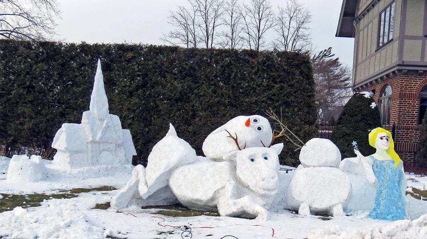 30+ Whimsical Creations In Snow