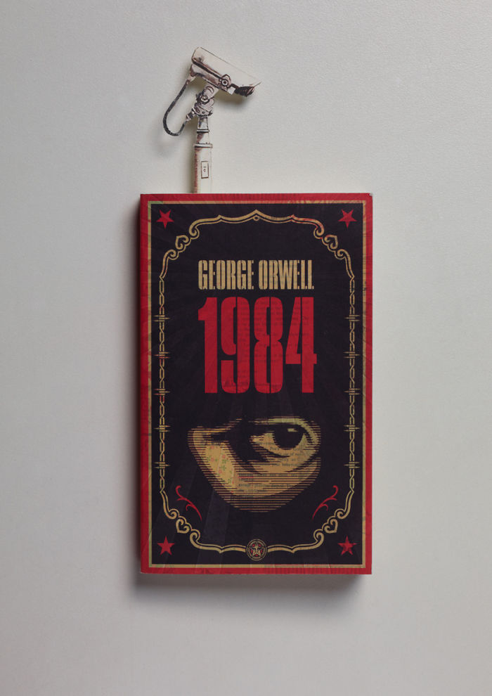 Surveillance Bookmark For 1984