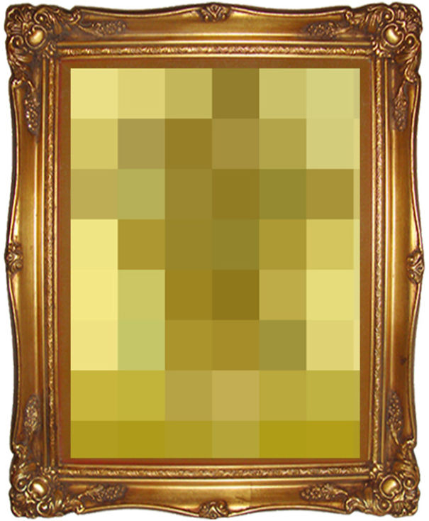 50 Shades Of Famous Artwork - Pixelated Paintings