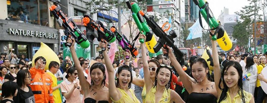 Water Gun Festival (south Korea)
