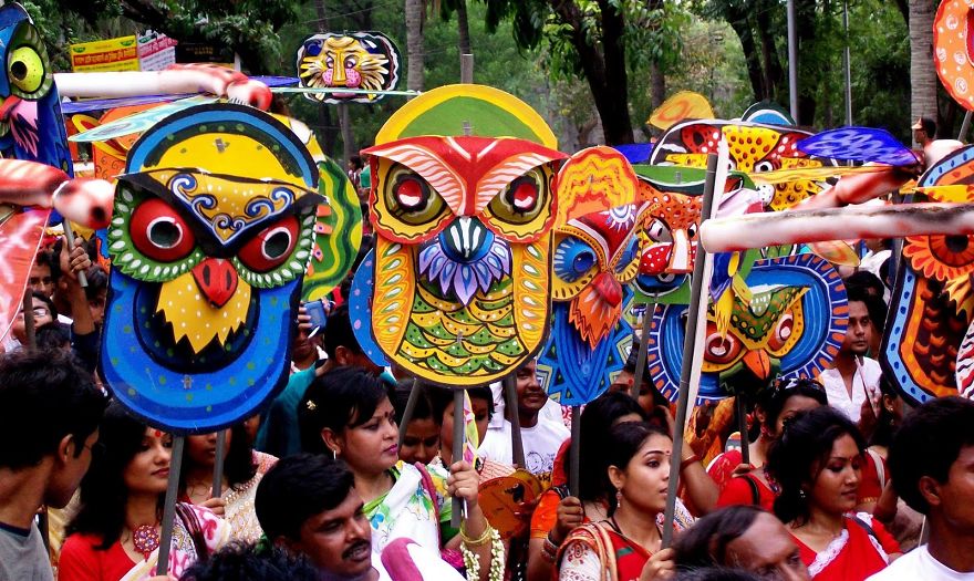 Colorful-celebration-of-poyla-boishakh-dhaka,bangladesh