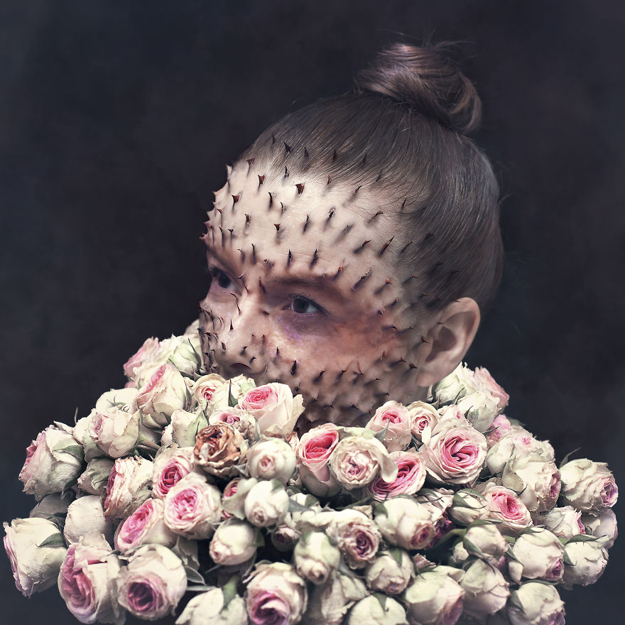 Treebeard: Portraits Of My Friends With Plants Growing From Their Heads