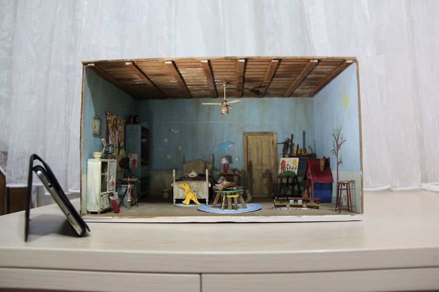 If You Can't Build Your Dream Room In Reality, Then Build It In Miniatures