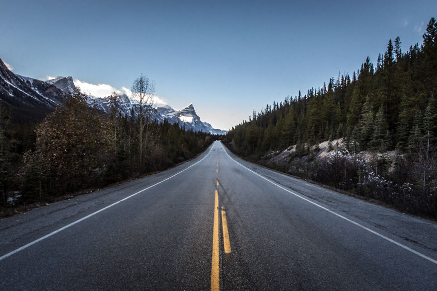 Icefields Parkway Between Jasper & Banff, Alberta, Canada