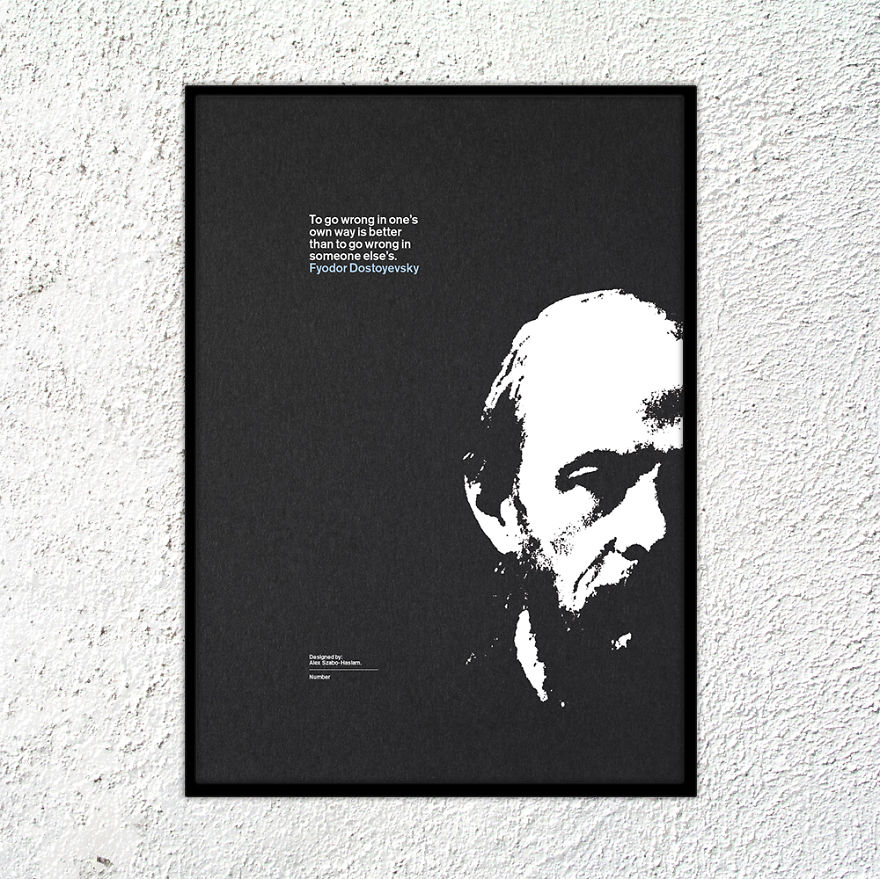 Illustrative Posters Of Philosophers And Great Thinkers