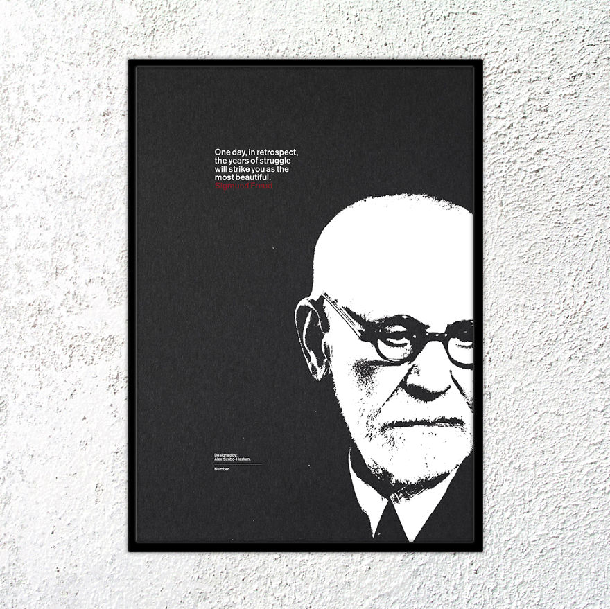 Illustrative Posters Of Philosophers And Great Thinkers