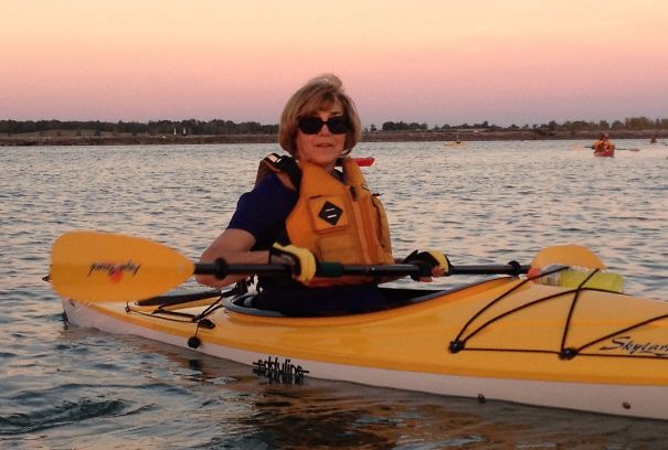 Julia Vona Took Up Kayaking At Age 68.