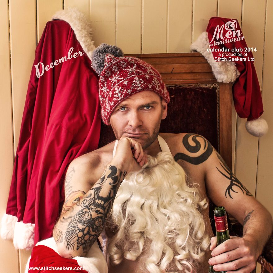 Local Guys Become International Pin Up Models In Sexy Knitwear Calendar