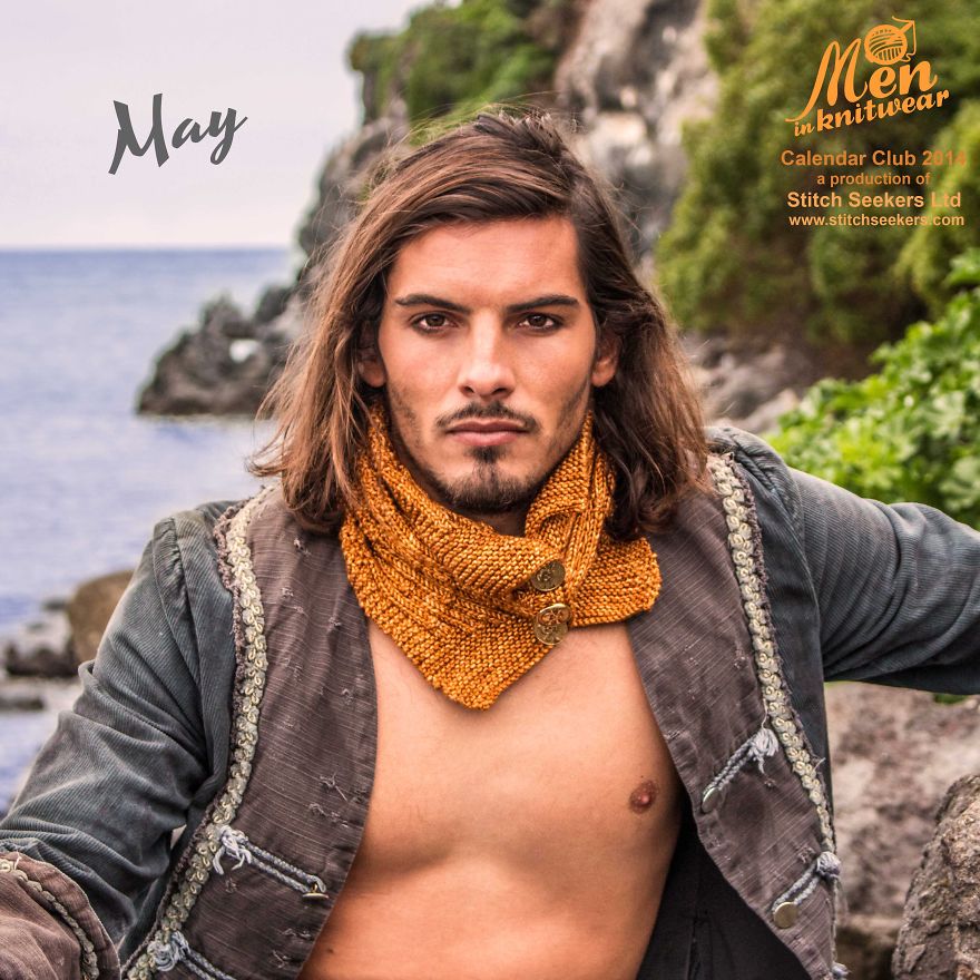 Local Guys Become International Pin Up Models In Sexy Knitwear Calendar