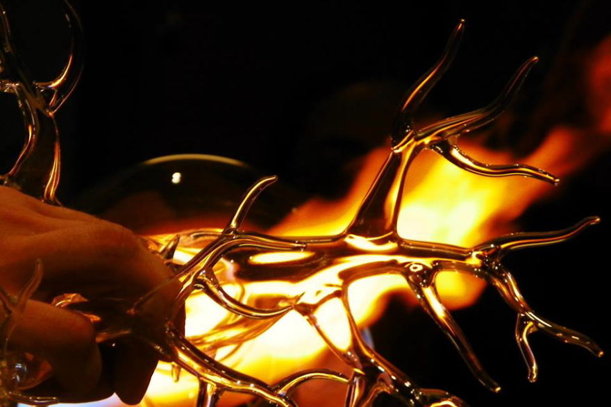 Nature In Glass: I Work With Fire To Create Organic Glass Sculptures