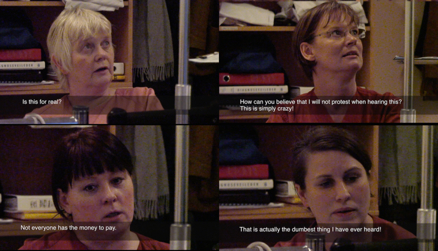 Norwegian Midwives Reacting To Birth Meter