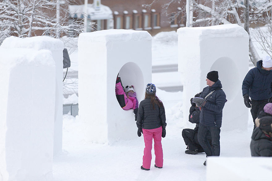 Pinpin Studio Creates Winter Playground Made Out Of Ice And Snow!