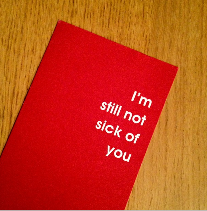 Valentines on boyfriends card to write what 