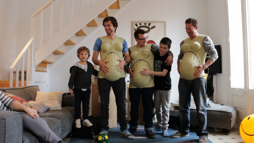 3 Pregnant Dads Try Being Moms For 1 Month