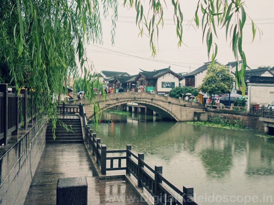 Visiting A Chinese Water Town - Qibao