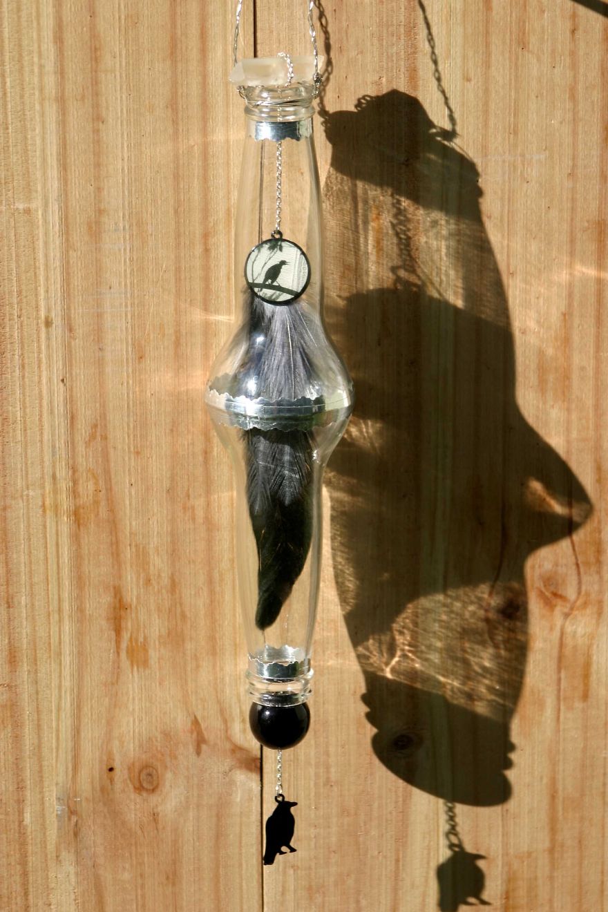We Turn Trash Into Treasure By Upcycling Beer And Wine Bottles Into Glass Boxes And Ornaments!