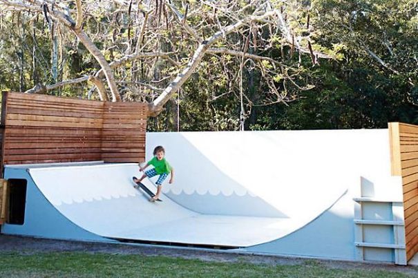 Backyard Skate Ramp