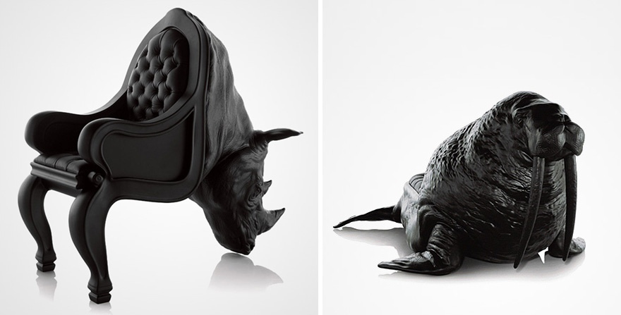 New Hippopotamus Chair By Maximo Riera Is The Size Of A Real Hippo