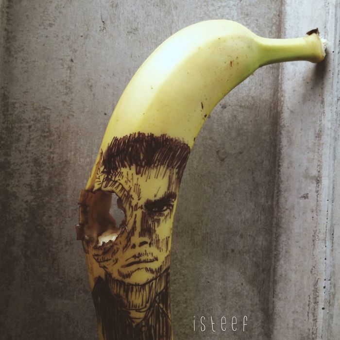Artist Transforms Bananas Into Works Of Art